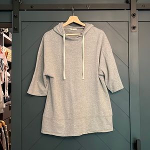 Zara- hoodie oversized T-shirt